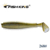 FISH KING Spikey Shad 90mm/4g 5Pcs/Pack