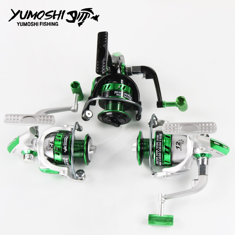 Yumoshi Big Game Spinning Reel 5:1 Ratio Metal Spool w/ Dual Break MG30, 40  & 50