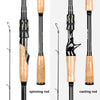 SeaKnight Rapier Series Fishing Rod 1.68m/1.8m/2.1m/2.4m/2.7m/3.0m 3/4PCS
