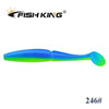 FISH KING One Up Shad Fishing Lure 90mm/7g 10Pcs