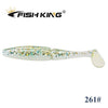 FISH KING One Up Shad Fishing Lure 90mm/7g 10Pcs