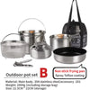 Nobana Stainless Steel Pot Set
