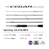 PureLure FLIGHT CEDAN Baitcasting Trout/Perch Rod 2-5PC 1.75m/1.85m/1.9m/2.08m