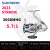Shimano STRADIC (2023) Spinning Reel 6+1BB 5.1:1 5.8:1 6.1:1 6.3:1 3-11KG Max Power