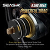 Seasir Repeater Baitcasting Reel 5+1BB 7.3:1 8.5Kg Max Drag