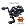 SoloKing GKA200 Pro BFS Baitcasting Reel 7.1/8.1 Ratio 9KG Max Drag 6+1 BB Drag Clicker Double Spool