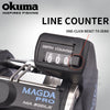 Okuma MAGDA Linecounter DT MA-15DT-T Baitcasting Reel 7-8Kg Max Drag 3BB 5.1 4.0