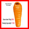 Mountain Dream White Goose Down Sleeping Bag