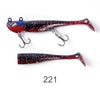 Noeby Vibration Jig Head T Tail Soft Shad 7.5cm/21g 9cm/28g