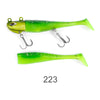 Noeby Vibration Jig Head T Tail Soft Shad 7.5cm/21g 9cm/28g