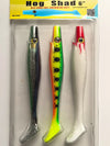 ESFISHING Hog Shad T Tail Soft Lure 150mm 3PCS