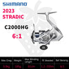 Shimano STRADIC (2023) Spinning Reel 6+1BB 5.1:1 5.8:1 6.1:1 6.3:1 3-11KG Max Power
