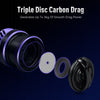 Kingdom Micro Monster 800S Carbon Fiber Spinning Reel 5.2:1 Max Drag 3kg 10+1BB Ultralight