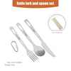 Titanium Outdoor Tableware Set 3PC/4PC