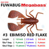 Megabass FUWABUG Soft Creature Lure 4-6pcs 1.8/2.5/3.8 IN