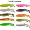 KesFishing Cannibal Shad Soft Bait 3" 4” inch 6/10PCS
