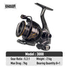 Kingdom Micro Fly PRO Spinning Reel 160g Utra light 8+1BB 8KG Max Drag 5.2:1