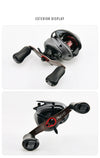 Abu Garcis Revo5 SX Rocket Baitcasting Reel (2023 Model) 9.0:1 Ratio 9+1BB 8.1Kg Max Drag