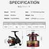 Histar K+HT Series Spininng Reel Tough 9-12KG Max Drag 5.2:1 9+1BB