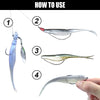 Spinpoler Minnow Soft Lure 5 PC