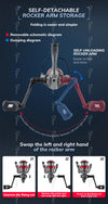Abu Garcia Max Elite Spinning Reel 6.2:1 9+1BB Max Drag 2.9-6.4KG Zenon Series V-TYPE Turret C6 Carbon Fiber Frame