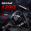 Seasir Stream Spinning Reel 139g Ultralight Carbon 6Kg Max Drag 5+1BB 5.4:1