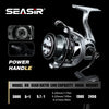 Seasir Cyberron Spining Reel 5.7:1 5+1BB Max Drag 13kg Power Handle