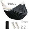 Thickened Durable Fabric Canvas Hammock Single Person