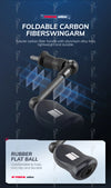 Abu Garcia Max Elite Spinning Reel 6.2:1 9+1BB Max Drag 2.9-6.4KG Zenon Series V-TYPE Turret C6 Carbon Fiber Frame