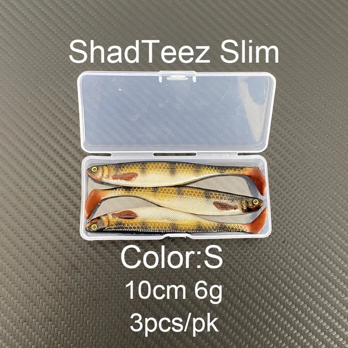 Westin Shadteez Slim Soft Shad Bait 7.5cm 3g 10cm 6g 12cm 10g