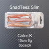 Westin Shadteez Slim Soft Shad Bait 7.5cm 3g 10cm 6g 12cm 10g