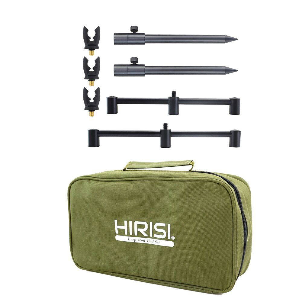 Hirisi Carp Fishing Rod 3 Pod Set with Carry Bag – Pro Tackle World