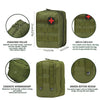 215pcs Individual First Aid Survival Kit