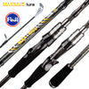Maximus Traveller Lure Casting/Spinning Rod 1.8m-3.0m 30T Carbon L/M/MH 4-6PC