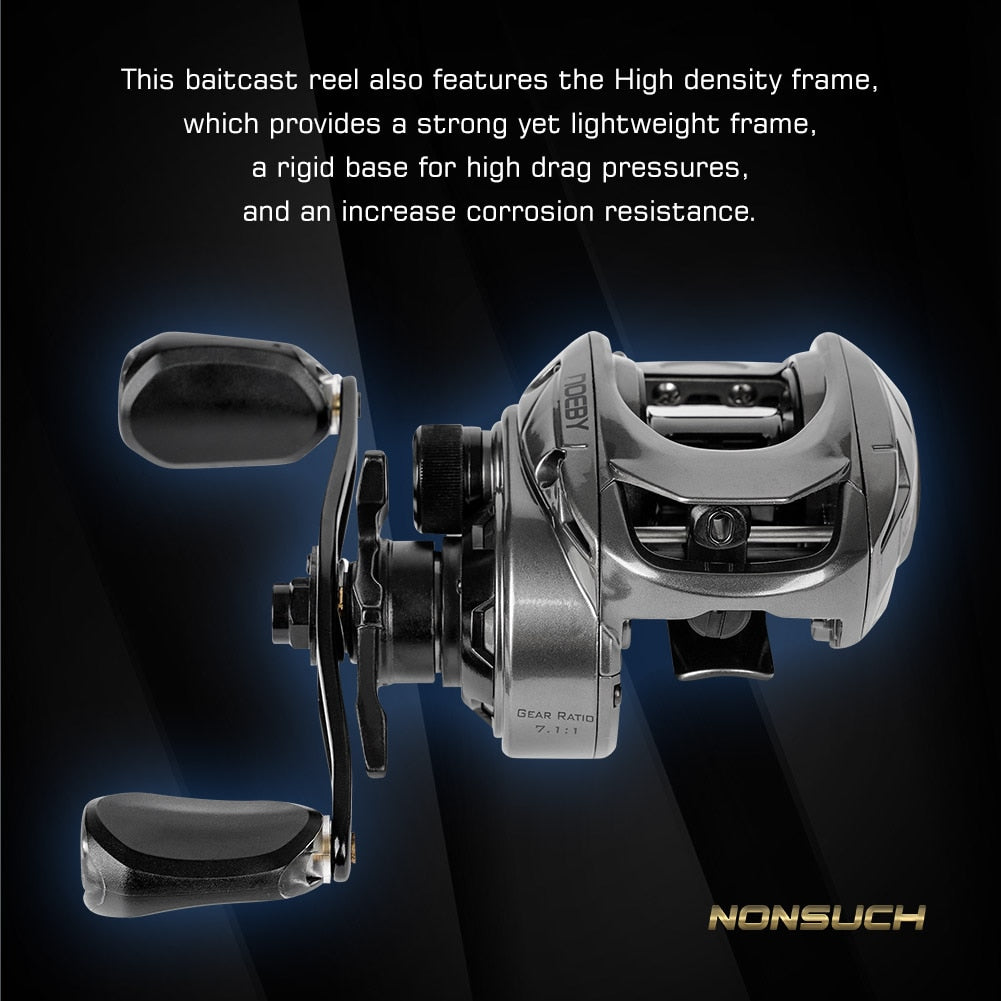 Noeby Nonsuch Max Baitcasting Reel 7.1:1 Ratio Max Drag 8kg 5+1BB – Pro  Tackle World