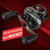 Abu Garcis Revo5 SX Rocket Baitcasting Reel (2023 Model) 9.0:1 Ratio 9+1BB 8.1Kg Max Drag