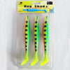 ESFISHING Hog Shad T Tail Soft Lure 150mm 3PCS