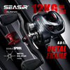 Seasir Salminus Baitcasting Reel 8.0:1 Ratio 11+1BB 12KG Max Drag