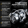 BearKing Zeus II Series Spinning Reel 6-9BB 5.2:1/6.2:1 4-7Kg Max Drag