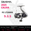 DAIWA 2025 CALDIA LT Fishing Reel Spinning Reel For Freshwater 6+1BB Drag 5-12kg  AIRDRIVE DESIGN MONOCOQUE BODY