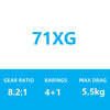 Shimano SLX Baitcasting Reel (2024 Version) 6.3:1/7.2:1/8.2:1 4+1BB 5.5Kg Max Drag