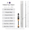 Tsurinoya INTRUDER Casting/Spinning Rod 1.6m/1.68m 4PC MF Action