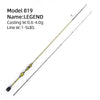 MiFiNE LEGEND 24T Carbon Spinning Rod 2PC 1.74M/1.80M/1.85M/1.93M UL MF