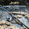 TSURINOYA LURE VALLEY Travel rod 5 Section Expedition Fishing Rod 1.98m 2.08m 2.28m 2.44m 2.7m FUJI Guide Spinning Casting Rod