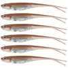 Dr.Fish Soft Plastic Minnow 3 Sizes 5/6Pcs