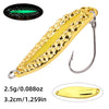 Luminous Metal Spoons 2.5g-20g
