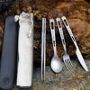 Titanium Outdoor Tableware Set 3PC/4PC