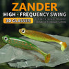 Supercontinent Zander Shad T-tail Soft Lure 5cm/7cm 8-12PCS