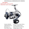 Shimano Saragosa SW (2020 Model) Spinning Reel 5/6+1BB 6.2:1/5.7:1/5.6:1/4.9:1/4.4:1