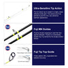 Noeby Hybrid Surf Master Casting Fishing Rod 4.25m 3PC Carbon Tip Fuji Guide DPS Reel Seat